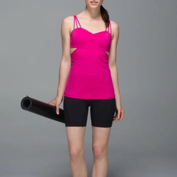 Lululemon Exquisite Tank II in Jeweled Magenta Size 6 - Picture 11 of 11